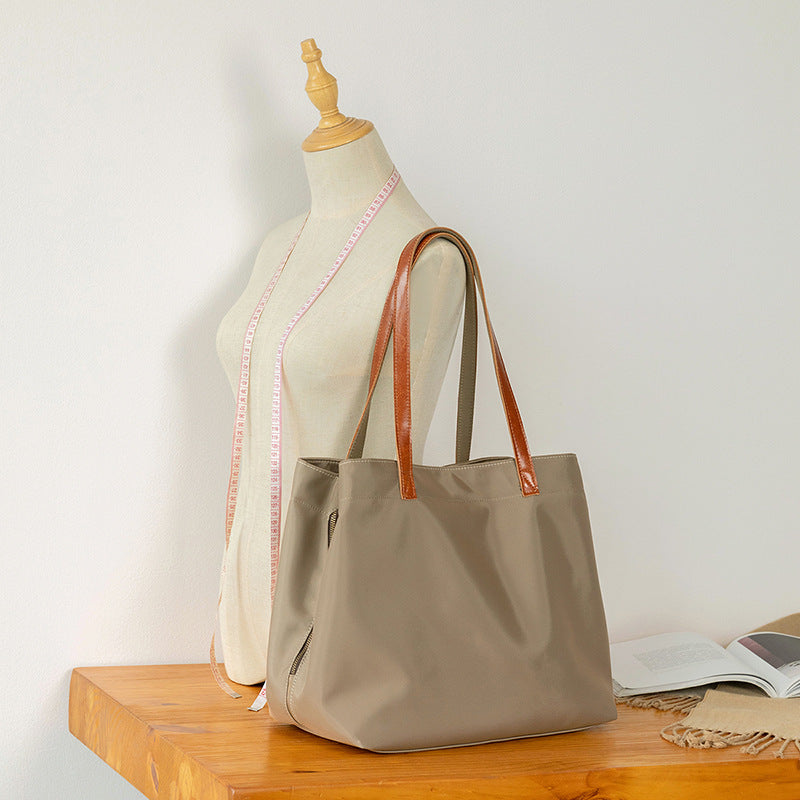 Large Women's Casual Nylon Oxford Shoulder Fashionable Canvas Shoulder Bags