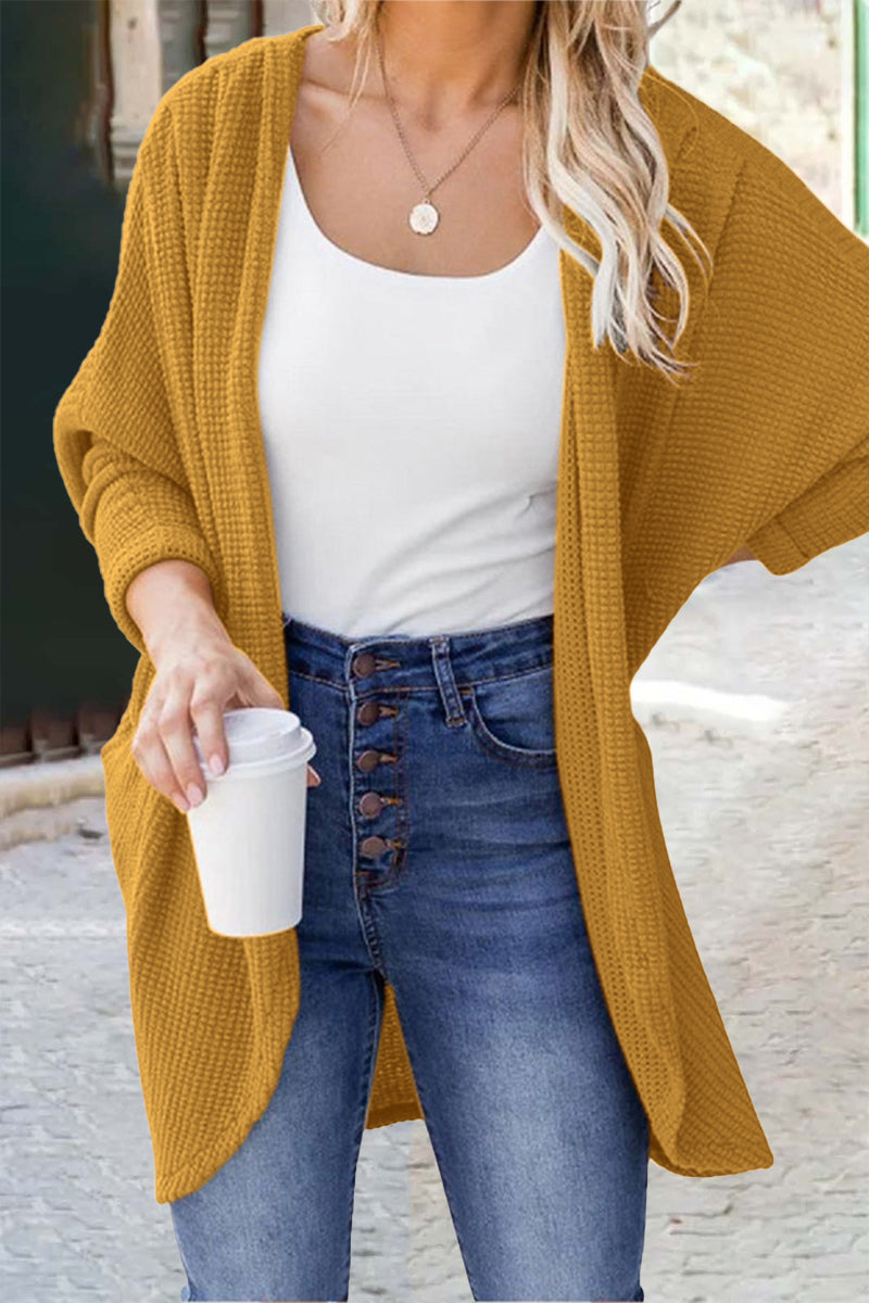 Casual Solid Color Cardigans(10 Colors)