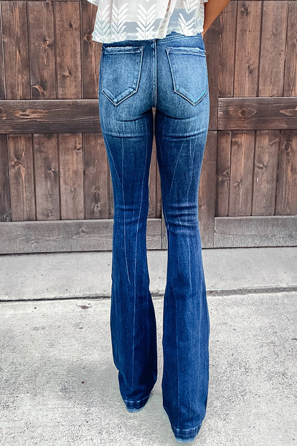 Bailey Distressed Flare Jeans