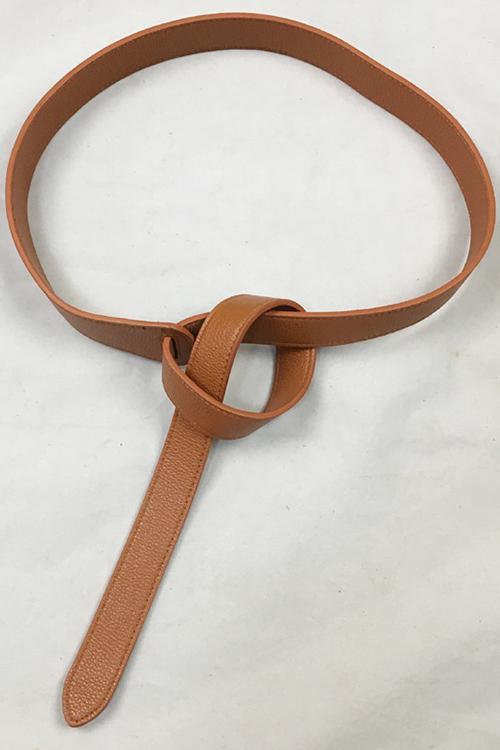 Leather Tied Belt