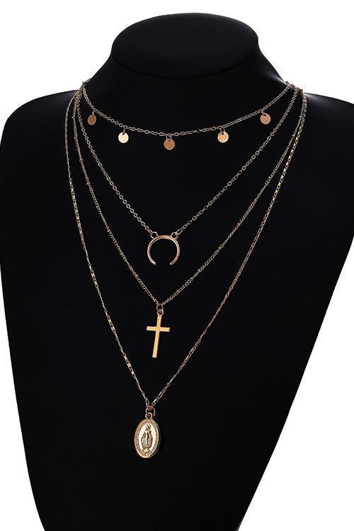 Gold Crucifix Necklaces
