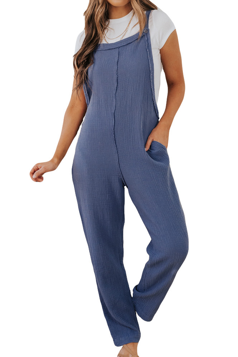 Love For A Lifetime Pocket One Piece Jumpsuits