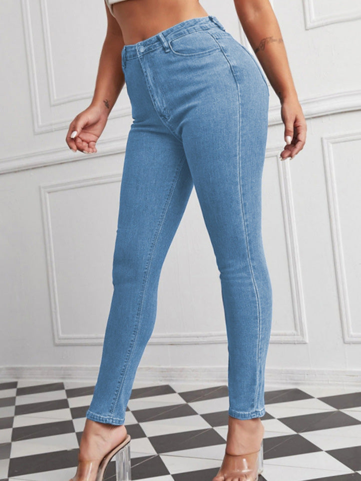 Women's Jeans High Waist Stretch Slim Jeans