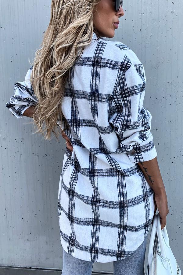 Everyday Contentment Plaid Shacket