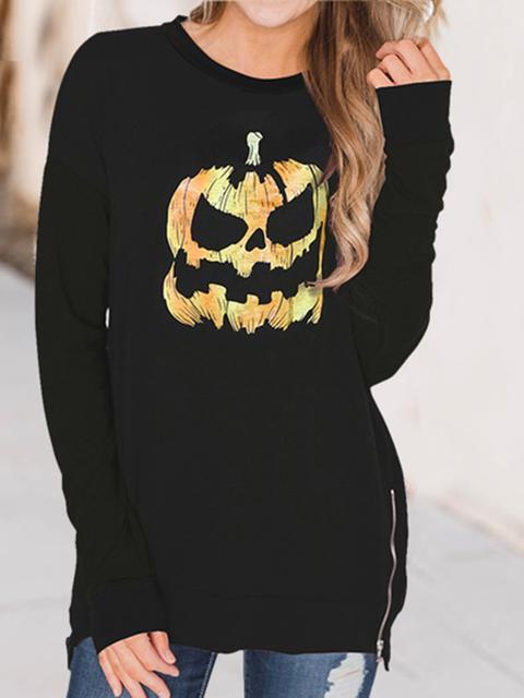 Halloween Jack-o-Lantern Sweatshirt